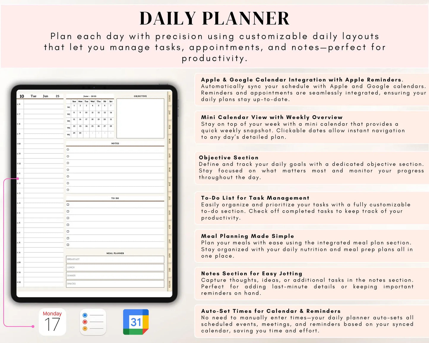 Ultimate Digital Planner | Your All-in-One Organization Tool