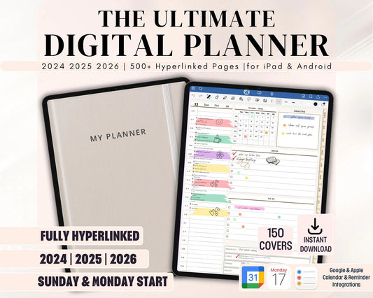 Ultimate Digital Planner | Your All-in-One Organization Tool