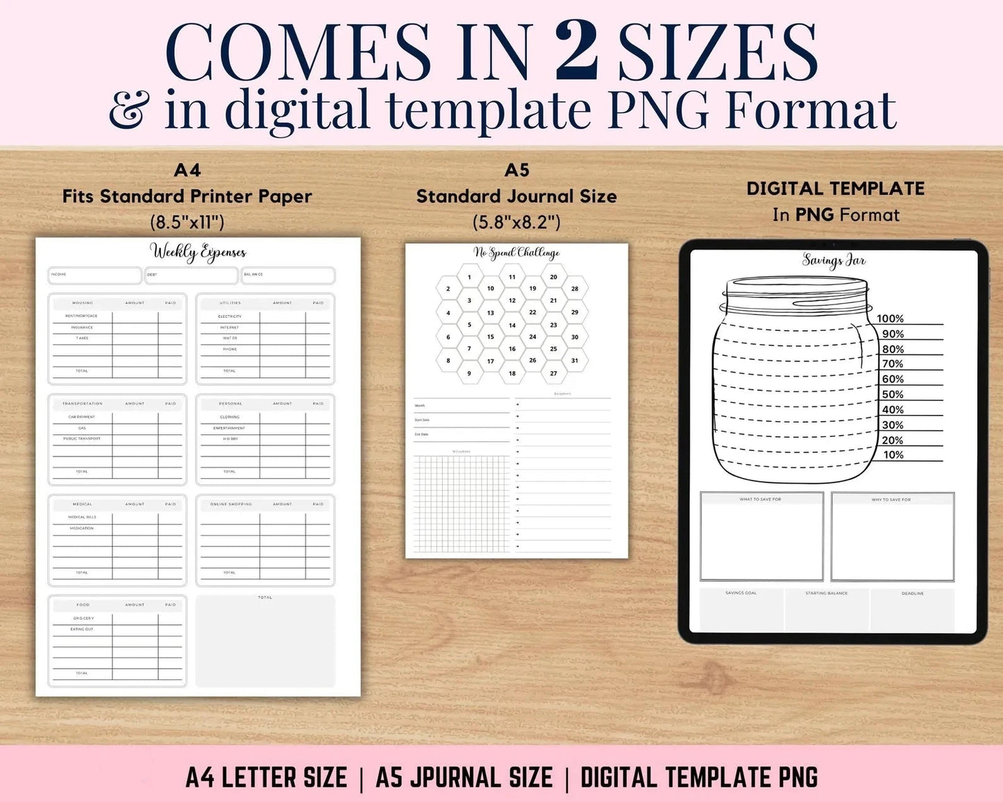 Finance Trackers | Printable & Digital Templates for Budgeting